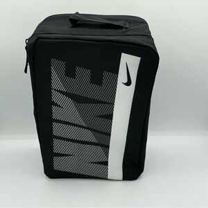 Nike style shoe box bag soft, New in plastic. Black/White